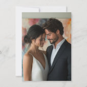 Hochzeit Vormerkungskarte (Rückseite)