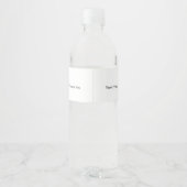 Hochzeit Wasserflaschenetikett 015 (Rückseite)