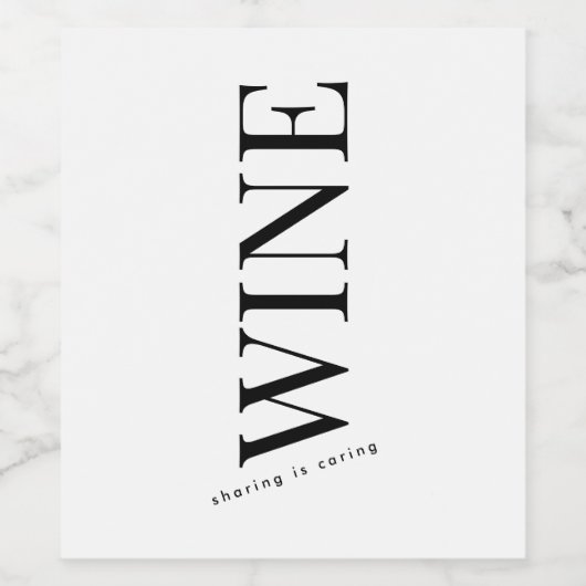 Hochzeit Weinetikett (Einzelnes Label)