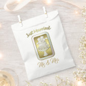 Hochzeit - Weiße Gefälligkeitsflaggen Geschenktütchen (Ausgeschnitten)
