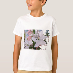 Hochzeit weiße Lilien Blumen floral Flora Liebe Re T-Shirt