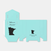 Hochzeit Willkommen bei Minnesota Gefallen Box Sta Geschenkschachtel (Ungefaltet)