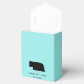 Hochzeit Willkommen bei Nebraska Gefallen Box Staa Geschenkschachtel (Geöffnet)