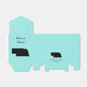 Hochzeit Willkommen bei Nebraska Gefallen Box Staa Geschenkschachtel (Ungefaltet)