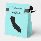 Hochzeit Willkommen in California Gefallen Box, St Geschenkschachtel (Rückseite)