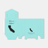 Hochzeit Willkommen in California Gefallen Box, St Geschenkschachtel (Ungefaltet)