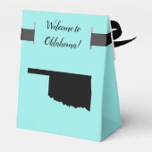 Hochzeit Willkommen in Oklahoma Gevor Box, Staat K Geschenkschachtel (Rückseite)