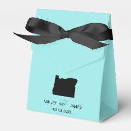 Hochzeit Willkommen in Oregon Gefallen Box, Staat  Geschenkschachtel