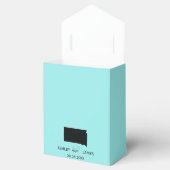 Hochzeit Willkommen in South Dakota Gefallen Box,  Geschenkschachtel (Geöffnet)