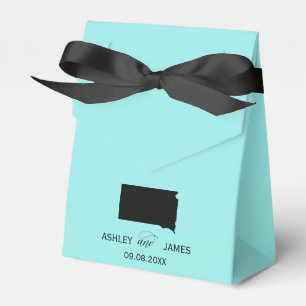 Hochzeit Willkommen in South Dakota Gefallen Box, Geschenkschachtel