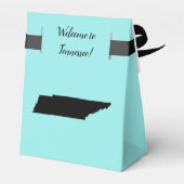 Hochzeit Willkommen in Tennessee Gefallen Box, Kar Geschenkschachtel (Rückseite)