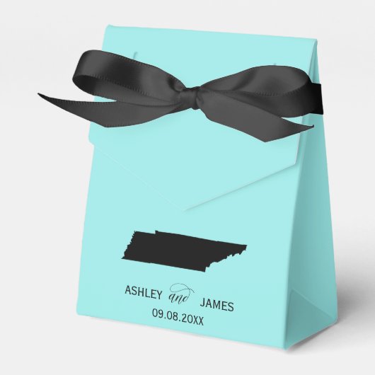 Hochzeit Willkommen in Tennessee Gefallen Box, Kar Geschenkschachtel (Vorderseite)