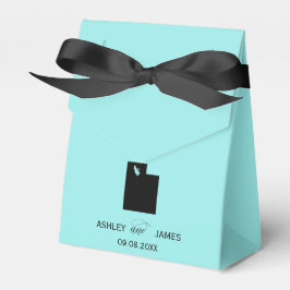 Hochzeit Willkommen in Utah Gefallen Box, Karte Geschenkschachtel