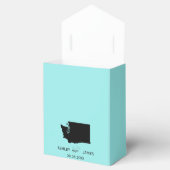 Hochzeit Willkommen in Washington Gefälligkeitsbox Geschenkschachtel (Geöffnet)