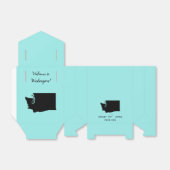 Hochzeit Willkommen in Washington Gefälligkeitsbox Geschenkschachtel (Ungefaltet)