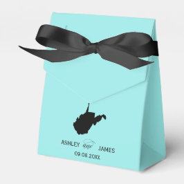 Hochzeit Willkommen in West Virginia Gefälligkeits Geschenkschachtel