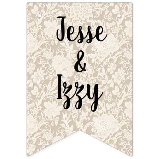 Hochzeit wimpelkette (Zweite Fahne)