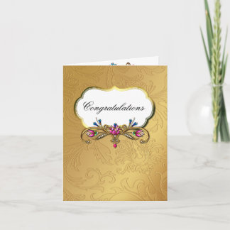 Hochzeit wünscht Grußkarte Karte