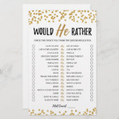 Hochzeit würde er eher bearbeitbares Spiel (Vorne/Hinten)