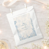 Hochzeit zum Thema Blauer Toiler Ozean Geschenktütchen (Ausgeschnitten)