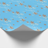 Hochzeit zum Thema "Starfish beach" Geschenkpapier (Ecke)