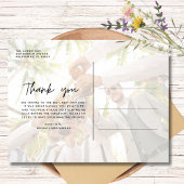 Hochzeit zwei Foto Danke Postkarte