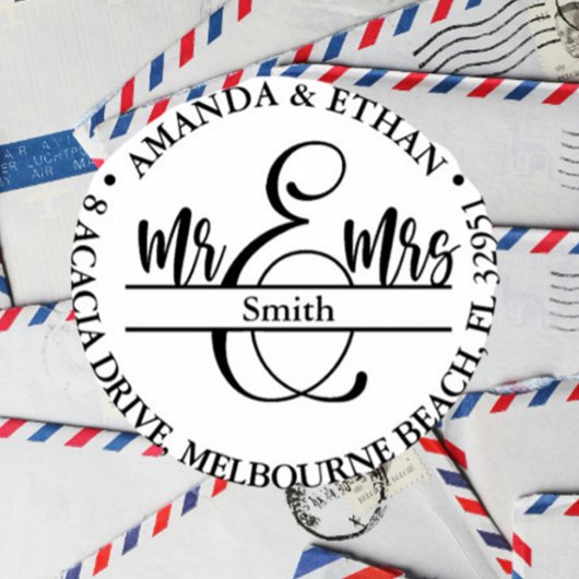 Hochzeitadresse Permastempel