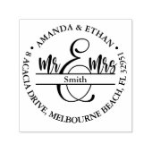 Hochzeitadresse Permastempel (Design)