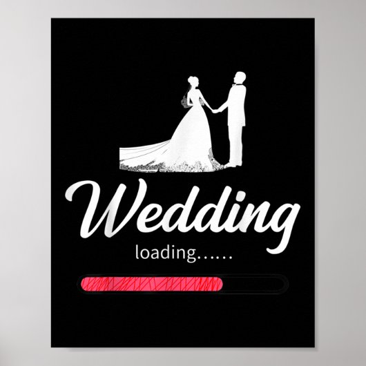 Hochzeitbeladung - Verlobung Marr Poster (Vorne)
