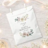 Hochzeitblumen Elfenbeinpeony-Blume Geschenktütchen (Ausgeschnitten)