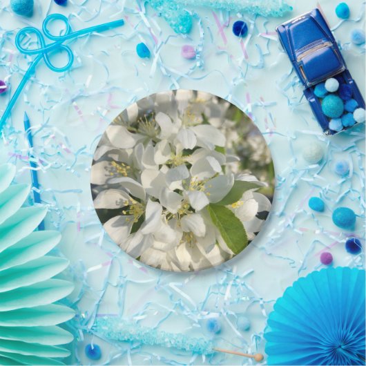 Hochzeitblüten 7" Papier Teller (Party)