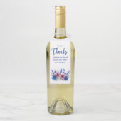 HochzeitDanke Flaschenanhänger (Auf Flasche)