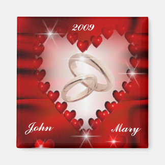 Hochzeitdatenzeitschrift Magnet