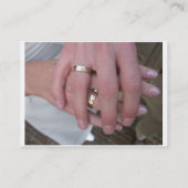 Hochzeiten am besten visitenkarte (Rückseite)