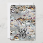 Hochzeiten am Meer am Strand Einladung (Rückseite)