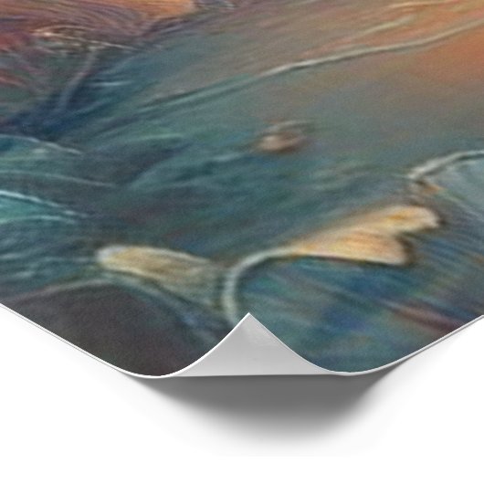 Hochzeiten am Meer am Strand Poster (Ecke)