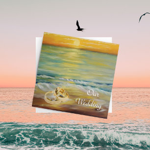 Hochzeiten am Strand Einladung