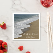 Hochzeiten am Strand und am Meer Serviette (Beispiel)