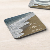 Hochzeiten am Strand und am Meer Untersetzer (Linke Seite)