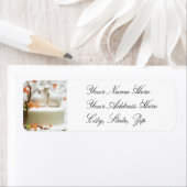 Hochzeiten/Duschen Rücksendeadressen-Aufkleber (Insitu)