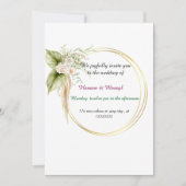 Hochzeiten Einladung (Vorderseite)