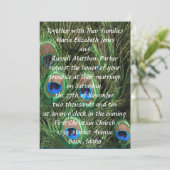 Hochzeiten Einladung (Stehend Vorderseite)