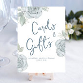 Hochzeiten Elegante Blumenkalligraphie-Karten und