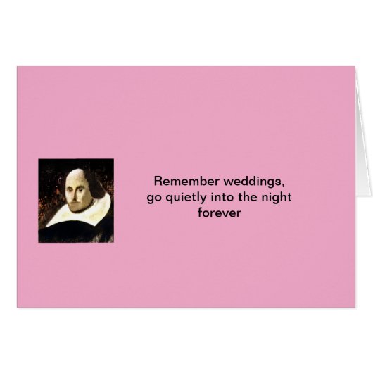 Hochzeiten Gibney Das Museum Zazzle Card (Vorderseite (Horizontal))