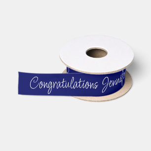 Hochzeiten Glückwunsch Script Personalisierter Nam Satinband