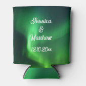 Hochzeiten im Aurora Borealis Dosenkühler (Vorderseite)