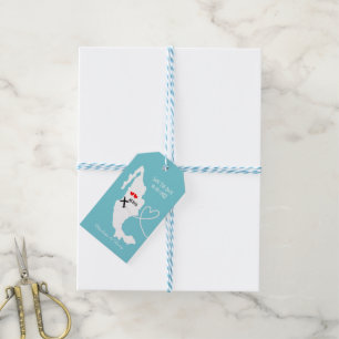 Hochzeiten im Ausland - Mexiko Save the Date Geschenkanhänger