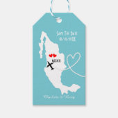 Hochzeiten im Ausland - Mexiko Save the Date Geschenkanhänger (Vorderseite)