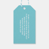 Hochzeiten im Ausland - Mexiko Save the Date Geschenkanhänger (Rückseite)