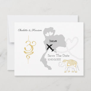 Strand Save The Date Karten Zazzle De
